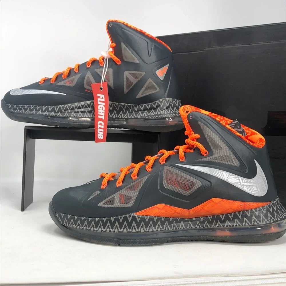 Nike Lebron X 10 BHM Black History Month 583109-001 Men’s Basketball - Size 9